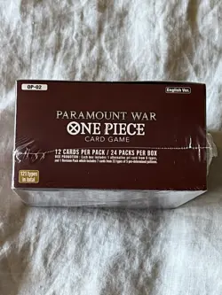 One Piece Paramount War OP-02 Booster Box English Version. Sealed - Image 5