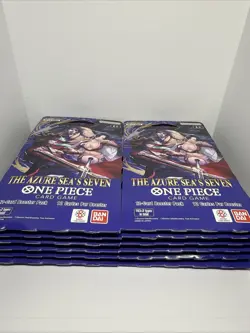 Lot of (12) OP14 EB04 The Azure Sea’s Seven One Piece TCG sleeved Boosters 🔥🔥 - Image 2