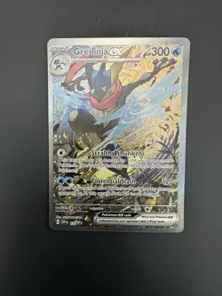 Pokemon TCG Greninja EX 132 Black Star Promo Card Near Mint Condition - Image 2