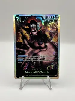 One Piece CCG Marshall.D.Teach 4x Card Playset - ST27-005 SR - English - ALL NM - Image 2