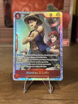 Monkey.D.Luffy OP14-013 SR The Azure Sea’s Seven One Piece Card Game English - Image 1