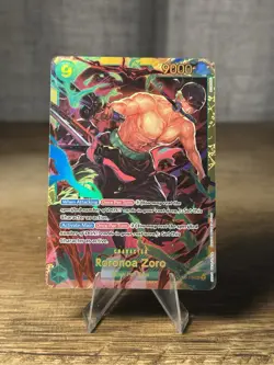 Roronoa Zoro OP06-118 SEC Wings Of The Captain One Piece Card Game English - Image 1