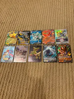pokemon cards set of 10 in mint condition - Image 1