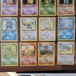 Pokemon BASE Set Cards Unlimited COMPLETE With Rares Non-Holo 17 - 102 NM - Image 4