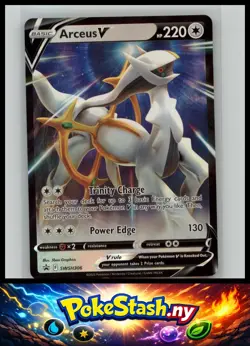 #SWSH306 Arceus V Near Mint or Better tcg SWSH: Sword & Shield Promo Cards - Image 1