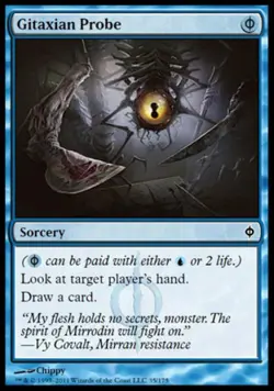 MTG - Gitaxian Probe - New Phyrexia - Medium Play - Normal - Image 1