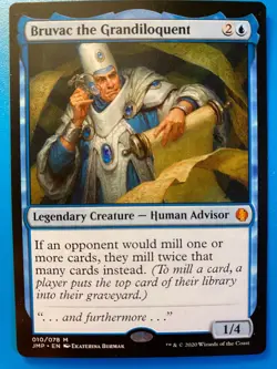 MTG 1x Bruvac the Grandiloquent # 10 Jumpstart Magic the Gathering Card x1 NM - Image 1