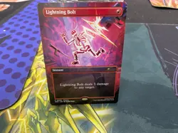 Mtg Lightning Bolt TMNT Promo 0002 2026 In Hand NM - Image 1