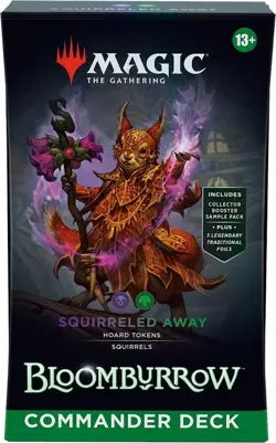 MTG MAGIC THE GATHERING BLOOMBURROW SQUIRRELED AWAY COMMANDER DECK SEALED NEW - Image 1