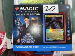 Masters of Evil Magic The Gathering Universes Beyond Doctor Who Commander Deck - Image 1
