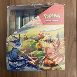 Pokemon TCG SV8.5 Prismatic Evolutions Mini Tin Display - SEE PICS CONDITION - Image 2
