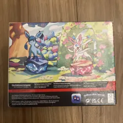 Pokemon TCG SV8.5 Prismatic Evolutions Mini Tin Display - SEE PICS CONDITION - Image 3