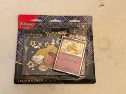 Pokemon Scarlet & Violet Paldean Fates 3 Pack Blister Greavard Promo New! - Image 1