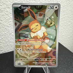 Eevee Promo Scarlet & Violet Black Star Promo 173 NM Pokemon TCG Prismatic ETB - Image 1