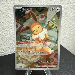 Eevee Promo Scarlet & Violet Black Star Promo 173 NM Pokemon TCG Prismatic ETB - Image 2