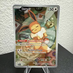 Eevee Promo Scarlet & Violet Black Star Promo 173 NM Pokemon TCG Prismatic ETB - Image 3