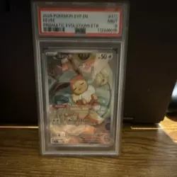 Pokemon Eevee #173 Sv: Scarlet & Violet Promo Holo PSA 9 2025 - Image 1
