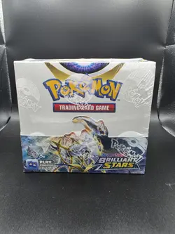 Brilliant Stars Booster Box Sealed English Pokemon TCG Factory Sealed Brand New - Image 1