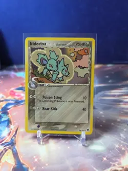 Nidorina Delta Species Dragon Frontiers 34/101 Normal Uncommon Pokemon TCG VLP - Image 1