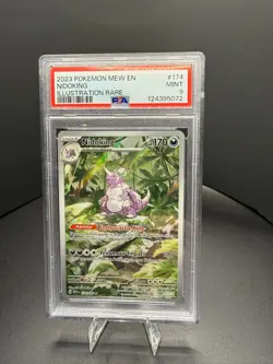 Pokemon TCG Nidoking 174/165 Scarlet & Violet 151 English PSA 9 - Image 1