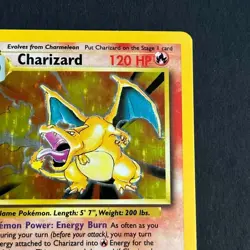 Charizard 4/102 Base Set Holo Rare Pokemon Card - Image 3