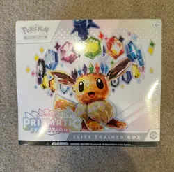 Pokemon Prismatic Evolutions Factory Sealed Elite Trainer Box ETB FAST SHIPPING! - Image 1