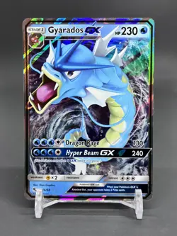 2019 Pokemon TCG Hidden Fates Gyarados GX 16/68 Ultra Rare NM - Image 1