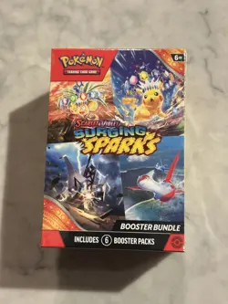 POKEMON TCG SCARLET & VIOLET SURGING SPARKS BOOSTER BUNDLE FACTORY SEALED MINT - Image 1