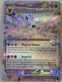 Sylveon ex 086/191 - Pokemon TCG - Surging Sparks - Double Rare - NM 💫💫 - Image 1