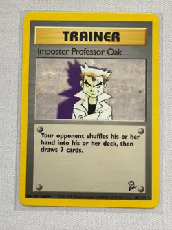 Imposter Professor Oak 73/102 Celebrations: Classic Collection Pokemon NM - Image 1