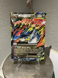 Pokemon TCG XY171 Black Star Promo Mega Salamence EX Mega - Image 1