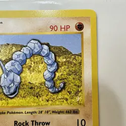 SHADOWLESS Onix 56/102 Base Set Non Holo Common WoTC Pokemon 1999 LP - Image 4