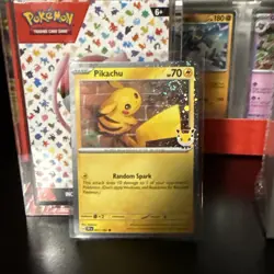 Pikachu 51/162 Stamped 2026 Pokemon Day 30th Anniversary Promo TCG - Image 1