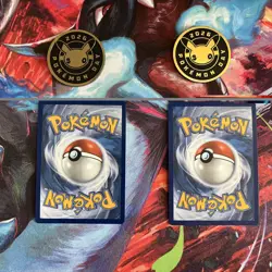 2026 Pikachu 051/162 Pokemon Day 30th Anniversary Stamped Promo TCG Plus Coin x2 - Image 2