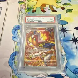 Pokemon TCG Infernape Illustration Rare Holo Sv06 173/167 PSA 9 - Image 1