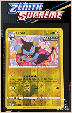 Carte Pokemon Luxio 041/159 Reverse EB12.5 Zenith Supreme FR - Image 1