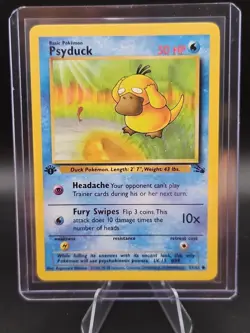 Psyduck - Pokemon First Edition 53/62 1999 WOTC - Image 1