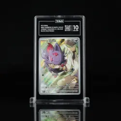 Pokemon N's Zorua #189 Pokemon Center ETB Promo TAG 10 - Image 1