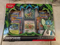 Pokemon Exclusive Ogerpon TCG & Plush Bundle Collector's Edition Box NEW/SEALED - Image 2