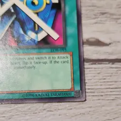Yu-Gi-Oh! TCG Stop Defense Holo Title LOB-095 Unlimited Edition - Image 2