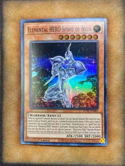 Yugioh Elemental HERO Spirit of Neos POTE-EN001 Super Rare 1st Ed NM - Image 1