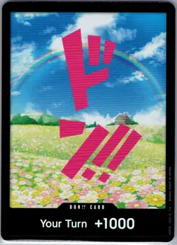 DON!! Card Foil (Rebecca) English PRB01 - One Piece Card - NM - Image 1