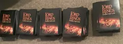 Lord of the Rings Trading Card Game 500+ Cards Lots Of Duplicates Lot #1 - Image 1