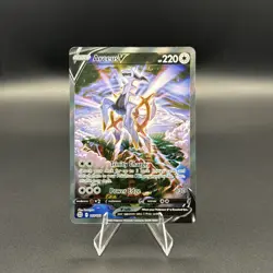 Pokemon Arceus v Alternate Full Art Holo Card 166/172 Brilliant Stars - Image 1