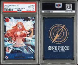 PSA 10 Sanji OP10-005 Flagship Battle Promo ONE PIECE Card Japanese 2025 - Image 3