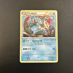 Feraligatr 25/95 Call of Legends Pokemon Card Rare Excellent Lightly Played LP + - Image 1