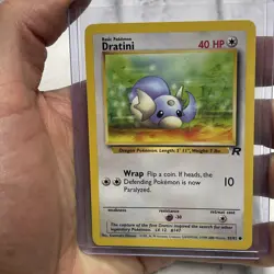 Pokemon TCG Dratini Team Rocket 53/82 Regular Common Card Vtg Unlimited NM/MT - Image 1