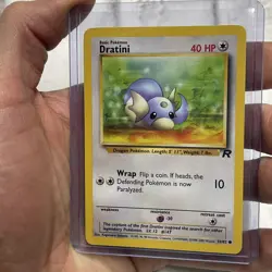 Pokemon TCG Dratini Team Rocket 53/82 Regular Common Card Vtg Unlimited NM/MT - Image 2