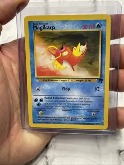 Pokemon Magikarp 47/82 Team Rocket Common Basic Regular Unlimited Card NM/MT Vtg - Image 1