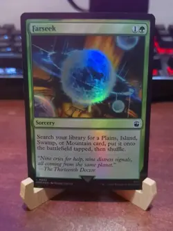 MTG: Farseek FOIL #232, NM Universes Beyond: Doctor Who Green Sorcery Card!! - Image 1